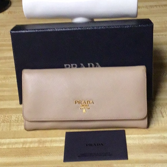 Prada Leather Wallet - Picture 1 of 9